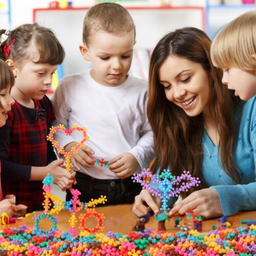 200 Pieces Building Blocks Kids Stem Toys Educational Discs Sets Interlocking So - Picture 7 of 7