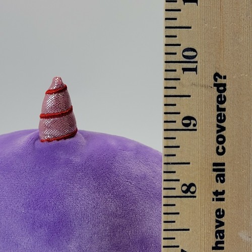 Squishmallow 8" Astrid el Unicornio Púrpura Super Suave Peluche Animal Kellytoy En muy buen estado - Imagen 8 de 8