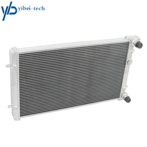 For 1999-2006 VW VAG Golf Jetta MK4 Audi TT Aluminum Dual Core Cooling Radiator - Picture 2 of 10