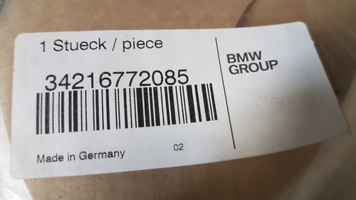 BMW Original OEM REAR Brake Disc Rotor 34216772085 E60/E61/E63/E64 5/6 Series - Picture 3 of 24