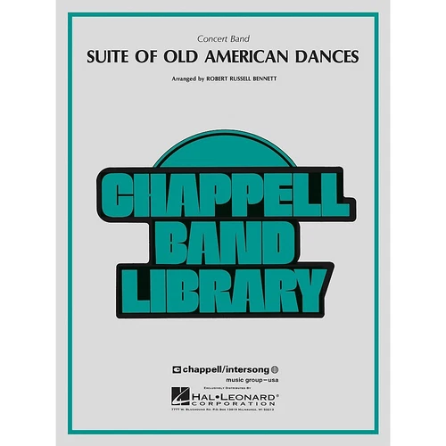 Suite of Old American Dances Concert Band Level 4 Composed by R.R. Bennett