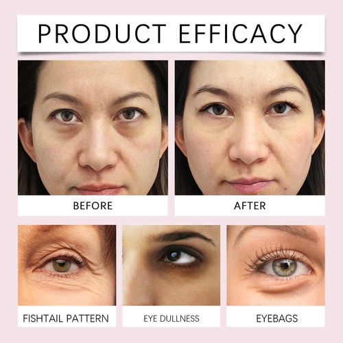 12Pcs Collagen Eye Patches Anti Aging ,Wrinkles Dark Circles Eye Bags Moisturize - Picture 7 of 12