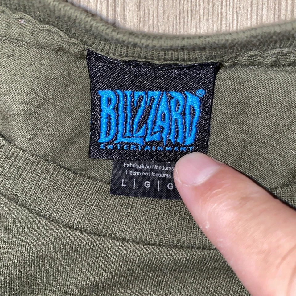 CAMISETA Overwatch Junkrat Grande Verde Blizzard Entretenimiento Videojuego Jugador Foto 3 de 4