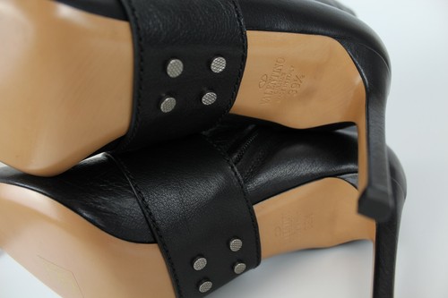 New VALENTINO GARAVANI Bow Leather Ankle Boot– Statement Heels for Night EUR39.5 - Picture 14 of 17
