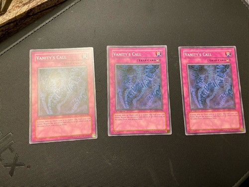 Yugioh- 3X Vanity's Call - Common - 1st Edition - CDIP-EN059 - Near Mint - Picture 1 of 2