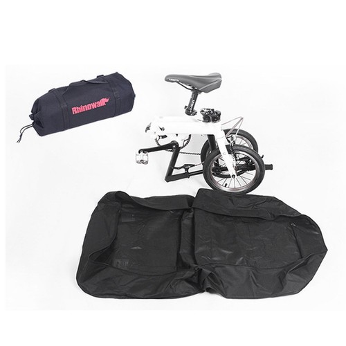 Borsa pieghevole per trasporto biciclette, portabiciclette pieghevole con ruote - Foto 15 di 34