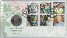 Australia 2023 PNC Queen Elizabeth II In Memoriam Memorial 50c Coin
