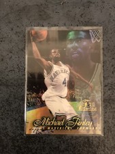 1996-97 Flair Showcase Michael Finley Dallas Mavericks S#1 R#1 Seat#47