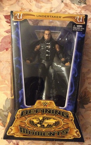 MATTEL & JAKKS PACIFIC UNDERTAKER LOT (2) DEFINING MOMENTS & RUTHLESS AGGRESSION - Picture 2 of 9