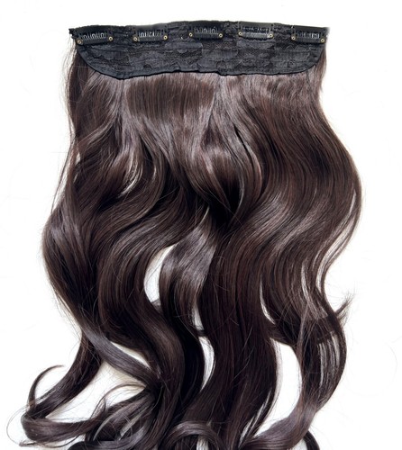 Premium Clip Hair Extensions Full Head Long as Human Forever Young UK - Picture 25 of 28