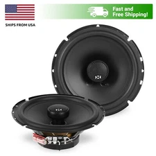 NVX VSP60 V-Series 600 Watt Max 6" Car Audio Speakers w/ Silk Dome Tweeters