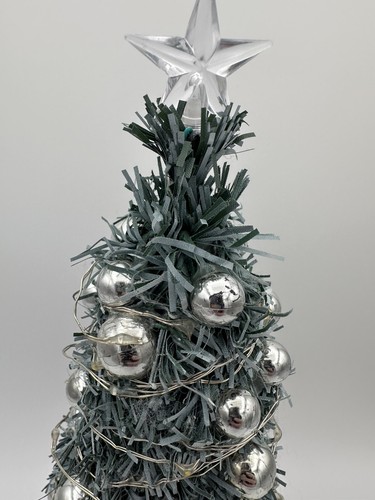 Lemax Majestic 12" solo albero di Natale accessorio villaggio di Natale, testato funziona - Foto 7 di 12