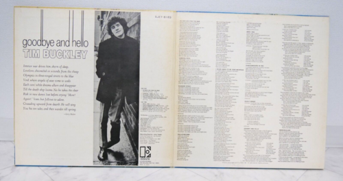 TIM BACKLEY / GOODBYE AND HELLO JAPAN ISSUE LP PROMO WL W/ INSERT - Picture 3 of 9