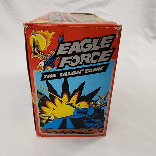 1981 Mego Eagle Force The Talon Tank Vintage Military Vehicle Toy Battery Power - Picture 8 of 14