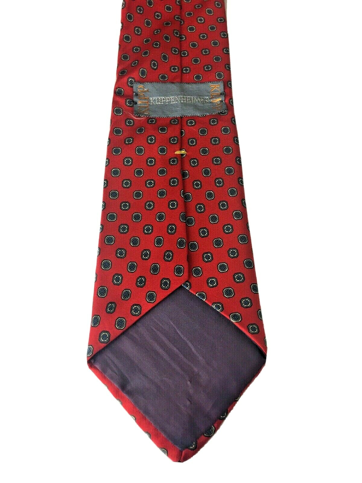 Beautiful KUPPENHEIMER Red Mens Neck Tie 54 Inch 100% Silk | eBay