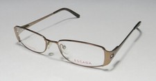 ESCADA VES 710 COL. 0R09 SIGNATURE MIRRORED LOGO ON TEMPLES ITALIAN EYEGLASSES