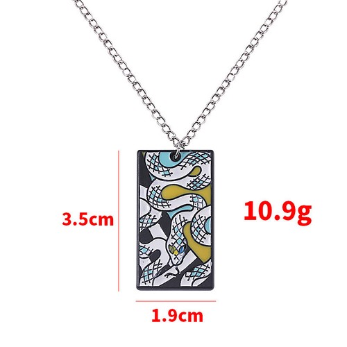 Anime Necklace Cosplay Tanjirou Tanjirou suyuri Kanawo Uzui Tengen Metal Pendant - Bild 4 von 40
