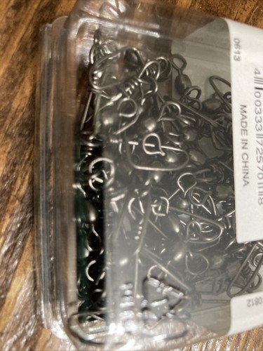 New 48 pack Cabela’s Swivel W/Coastlock Snap Size 5 Fishing - Picture 3 of 3