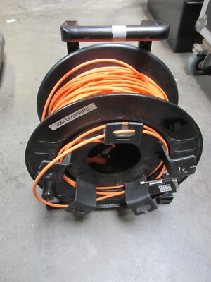Gehäuse 90m Trommel DVI Glasfaser / Optic Kabel + Lindy DVI-D 38377 Stecker