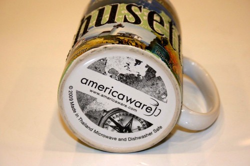 Massachusetts Americaware 18oz Coffee Cup Mug - Picture 4 of 4