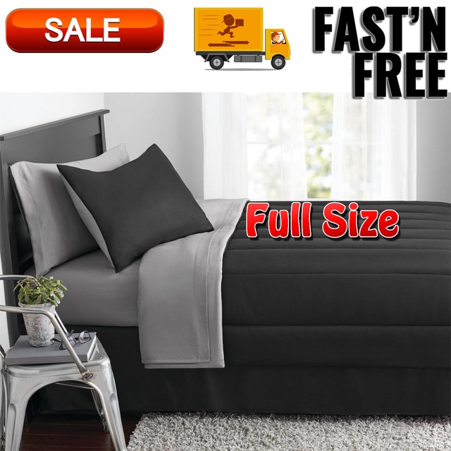 Nfl Atlanta Falcons Bed In A Bag Complete Bedding Set Full Size