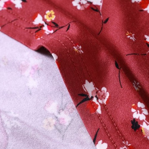 Women Cotton Sleeveless Summer Nightgown Crew Neck Frilly Pjs Cute Sleep Dress - Picture 20 of 20