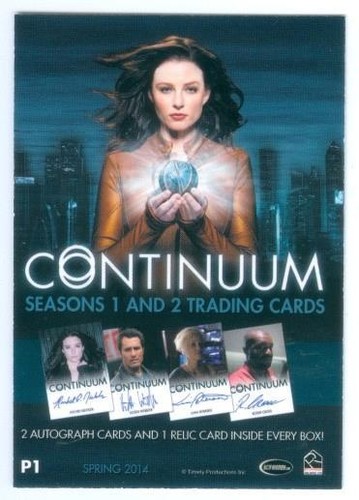 CONTINUUM SEASONS 1 & 2 "PROMO CARD P1" Rachel Nichols - Picture 2 of 2