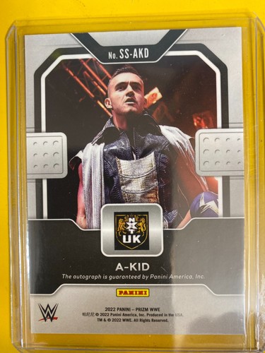 DA10415 2022 Panini Prizm WWE Sensational Signatures #SSAKD A-Kid AUTO AUTOGRAPH - Picture 2 of 2