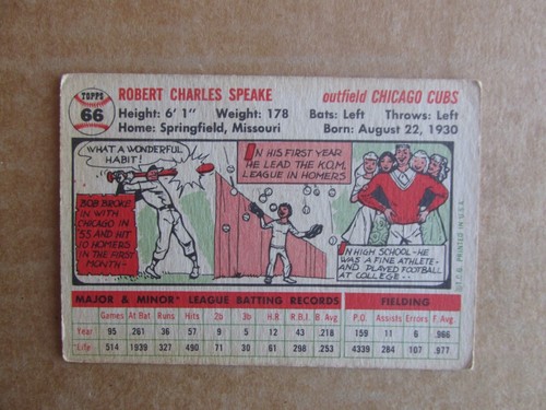 1956 TOPPS BASEBALL WHITE BACK CARD SINGLES COMPLETE YOUR SET UPDATED 10/9 - Picture 124 of 298