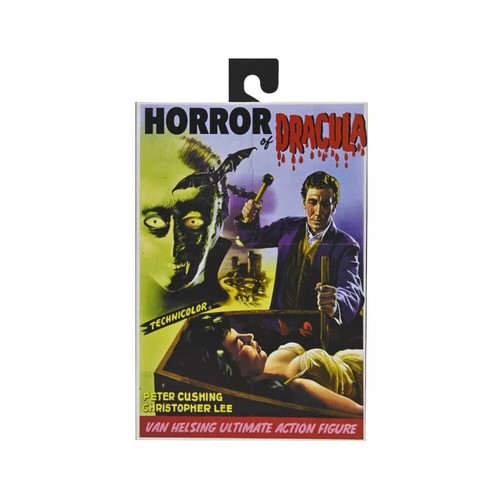 NECA Hammer Films Horror of Dracula 1958 Van Helsing Action Figure NEW OPEN BOX