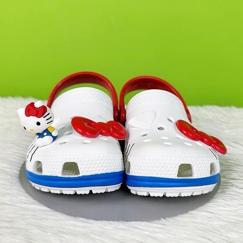 Crocs Kitty Crush Clog Mädchen Kinder weiß Gr. C10/11/12 (UK10/11/12) - Bild 8 von 17