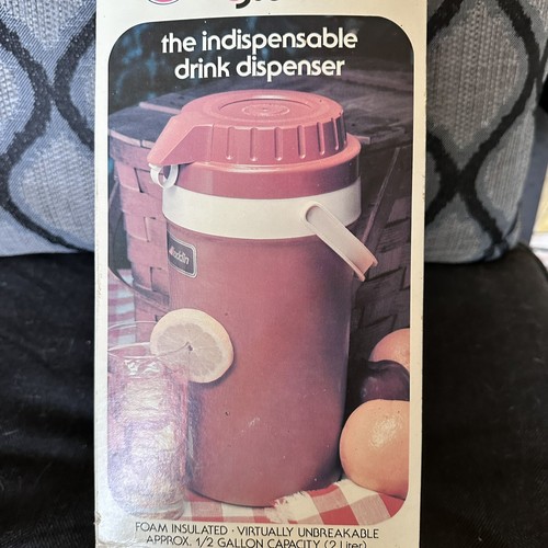 Vintage Aladdin's Pump A drink Jug Blue in color NEW Aladdin - Picture 6 of 17