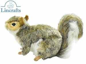 Hansa Grey Squirrel 4840 Plush Soft Toy Sold by Lincrafts Established 1993 | eBay