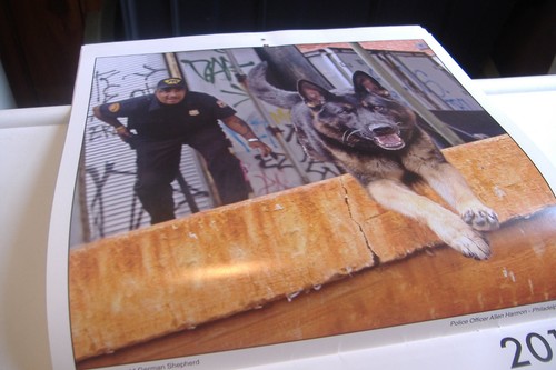 ~COPS & DOGS ~LAW ENFORCEMENT OFFICERS & THEIR K9 PARTNERS~2010 CALENDAR~ - Picture 6 of 11