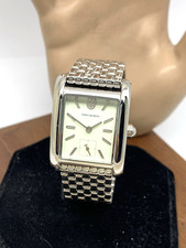 Tory Burch Women's Watch TBW1069 Eleanor Quartz Cream Dial Silver Steel Tank