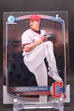 Jackson Humphries #BP-11 2025 Bowman Prospects Cleveland Guardians