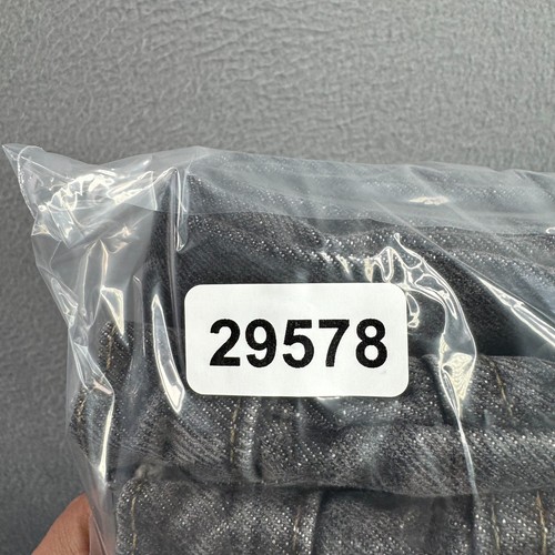 Jeans vintage Levis uomo 33x30 (adatto 31x29) nero 505 dritto anni 90 made in USA - Foto 19 di 19
