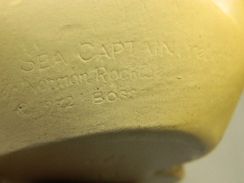 Bossons Testa di Gesso Congleton Inghilterra - Capitano di Mare - Ritirato 1972 Decorazione Parete - Foto 9 di 9