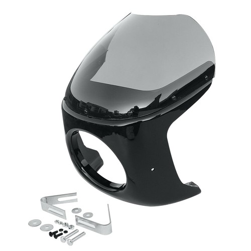 Headlight Fairing Screen Windshield Fits For Harley 1700 Fat Boy 2018-2019 - Picture 8 of 12