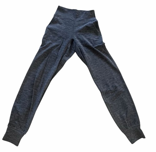 Lululemon Heather Grey Align High Rise Jogger Workout Leisure Sweats Comfy EUC 2 - Picture 3 of 7
