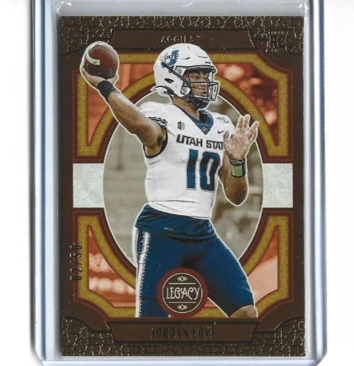 Jordan Love Panini Legacy Dare to Tear #14 Rookie