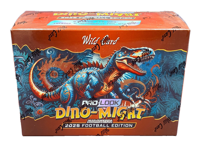 2025 Wild Card Dino-Might Pro-Look Football Hobby Box (Factory