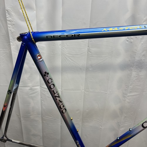 COLNAGO Blue Master Lite Frame Size 60cm C-T - Nice Frame Ready To Live Again - Picture 2 of 19