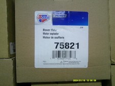 CARQUEST 75821 Blower Motor For Some 06-11 Civic & 07-10 Wrangler Apps.
