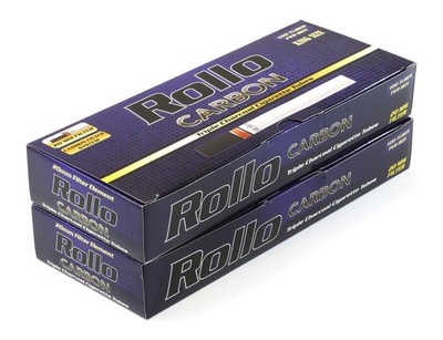 long filter cigarette 200x OCB 24mm (84x8mm) Rollo Triple Carbon Long filter