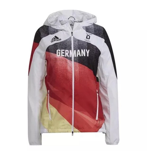 Women's adidas originals Germany Podium Jacket Windbreaker - Olympic Games - 10 - Picture 1 of 6