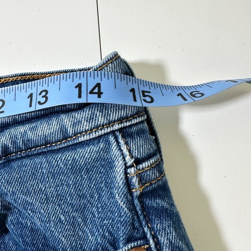 Levi's Wedgie Straight Fit Jeans Dark Wash Damen 32 - Bild 7 von 9