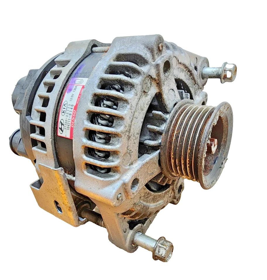 Alternador Hyundai Azera Sonata Kia Amanti 2006–2011 fabricante de equipamento original 37300-3C125 Denso - Imagem 2 de 4