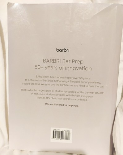 BARBRI Conviser Mini Review For UBE (Volume 2, July 2024) - Paperback Acceptable - Picture 2 of 5