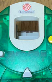 Sega Dreamcast Wired Controller Clear Green Tested Used Good Condition Japan